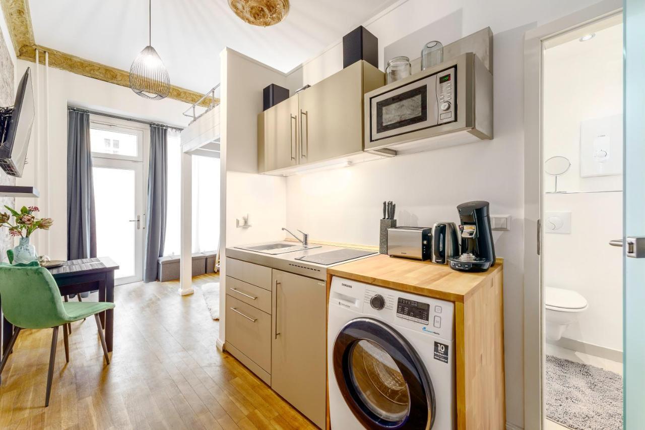 The Koburger Vh, Studio For Up To 4 With High Bed Berlin Bagian luar foto